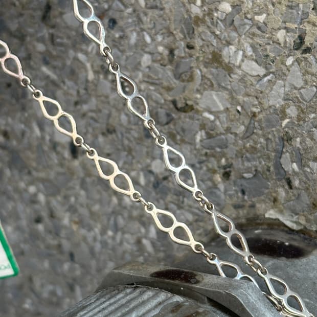Vintage 925silver chain necklace