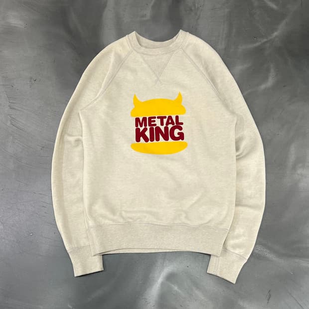 히스테릭글래머 metal king 맨투맨 y18235 