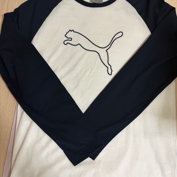 푸마 네이비 롱슬리브 M
