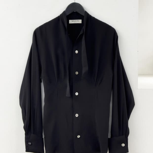 요지야마모토 블라우스