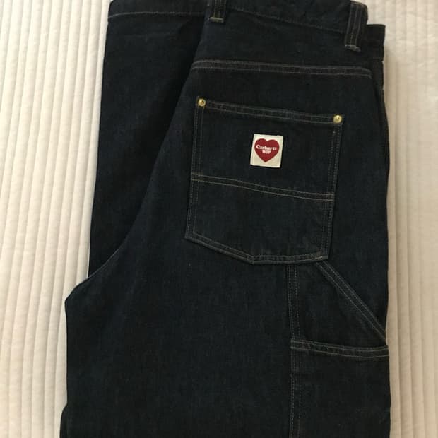 칼하트 wip NASH DOUBLE KNEE PANT SMITH