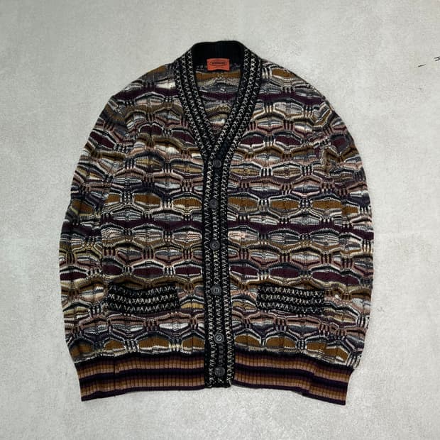 미쏘니 케이블 니트가디건 s10175