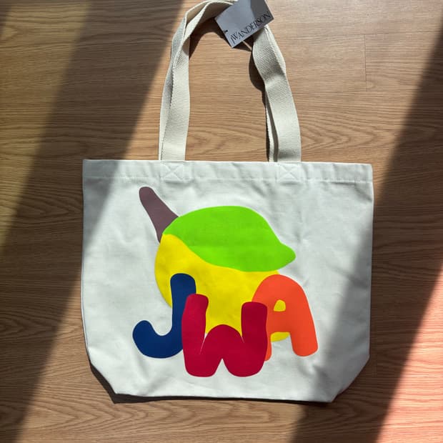 JW 앤더슨 캔버스 토트백
