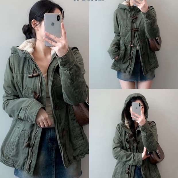 아베크롬비 더플 자켓