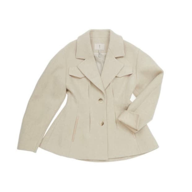 택O) 앤유 옥수 자켓 오트밀 [윤아, 문가영 착용]