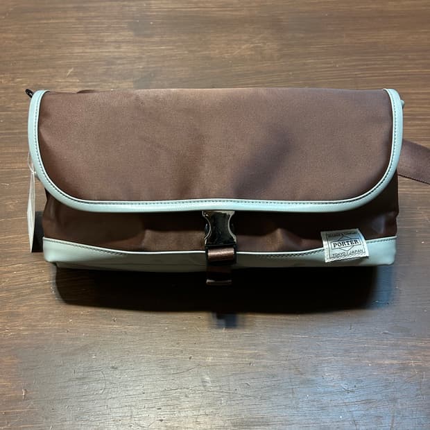 PORTER x SAC'S BAR 배색 크로스바디 슬링백