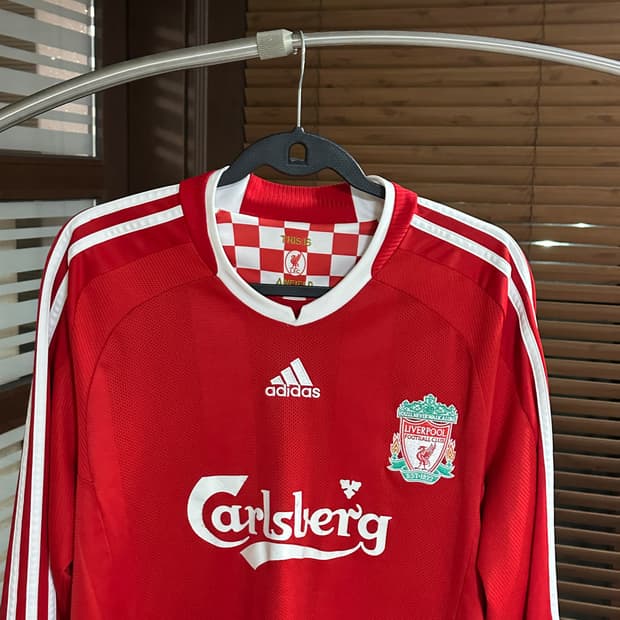리버풀 08/10 홈 긴팔 유니폼