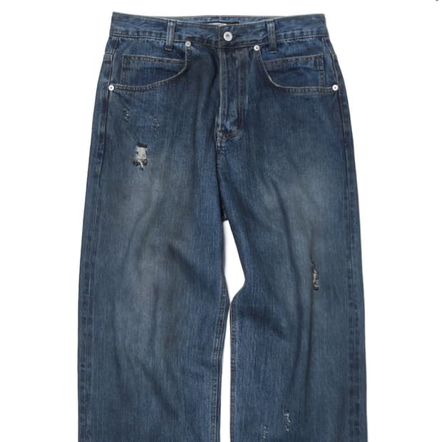 해칭룸 Regular Selvedge Jeans Dusty Blue 2