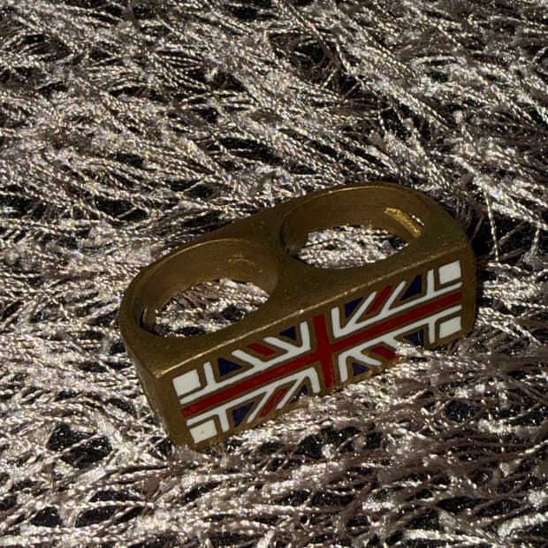 황동 반지 double ring