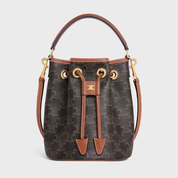 셀린느 틴클라라백 /트리옴프 캔버스&커프스킨