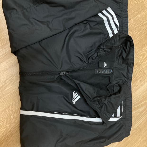아디다스 바람막이 블랙