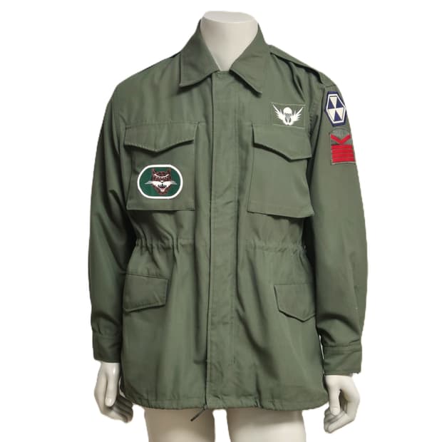 육군 구형 706특공연대 하사 민무늬 야전상의 전투복 상의 자켓 (L)