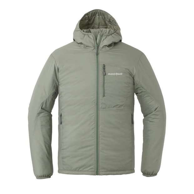 몽벨 써마랩 파카 M 라이트 그레이 경량패딩