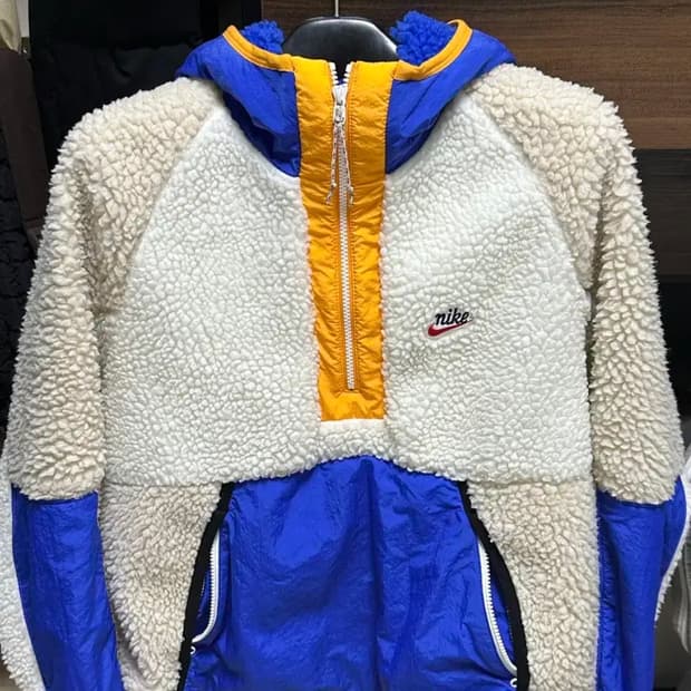 나이키 셰르파 후리스 아노락