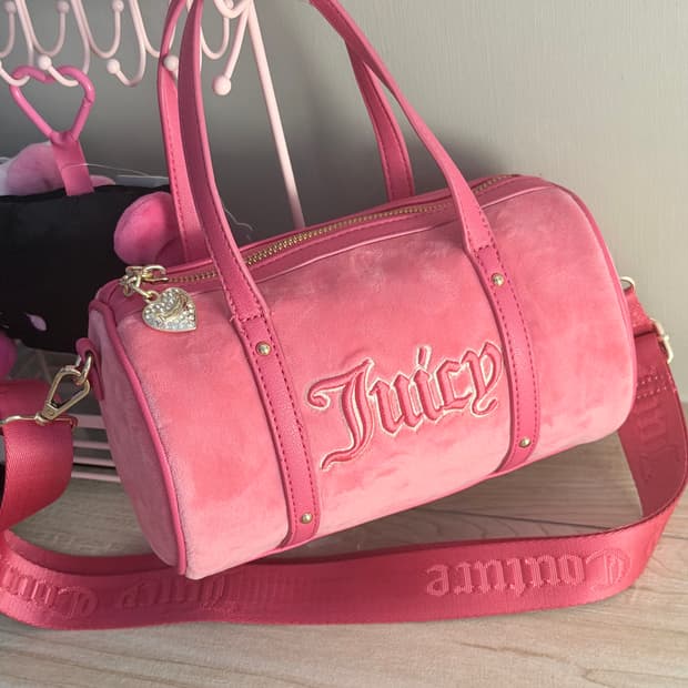 쥬시꾸뛰르 배럴백 가방 베메클 핀터깔 갸루 빈티지