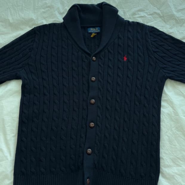 [새상품]폴로 랄프로렌 칠드런 니트 가디건 XL