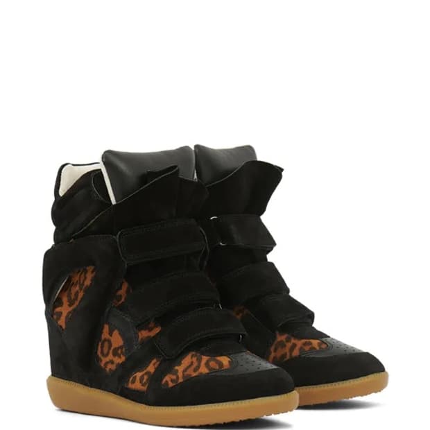 이자벨마랑 베켓 스니커즈 레오파드 호피
