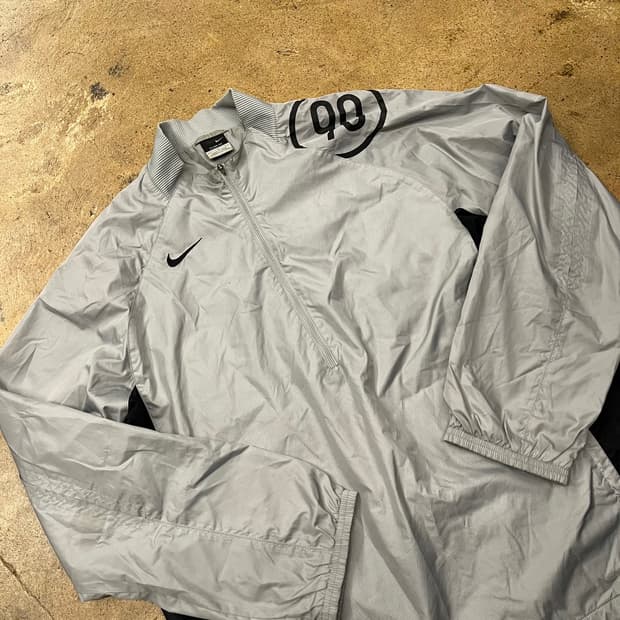 [정품/L] 나이키 바람막이 99 프린팅 그레이 b15