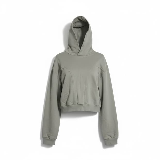그레일즈 세미크롭 후드티 2사이즈