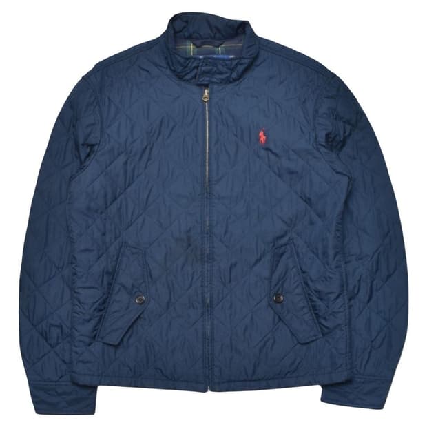 폴로 랄프로렌 신형라벨 퀼팅 퀄팅 자켓 집업 점퍼 M N0943