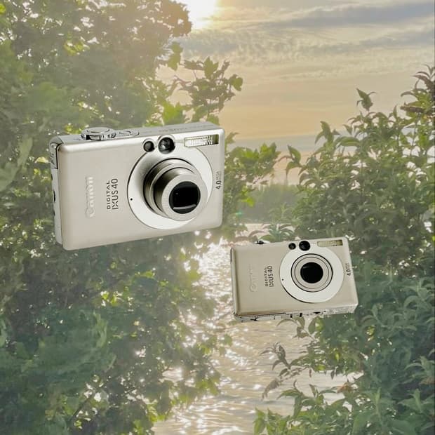 자글자글!) 캐논 익서스 40 Ixus 빈티지 디카