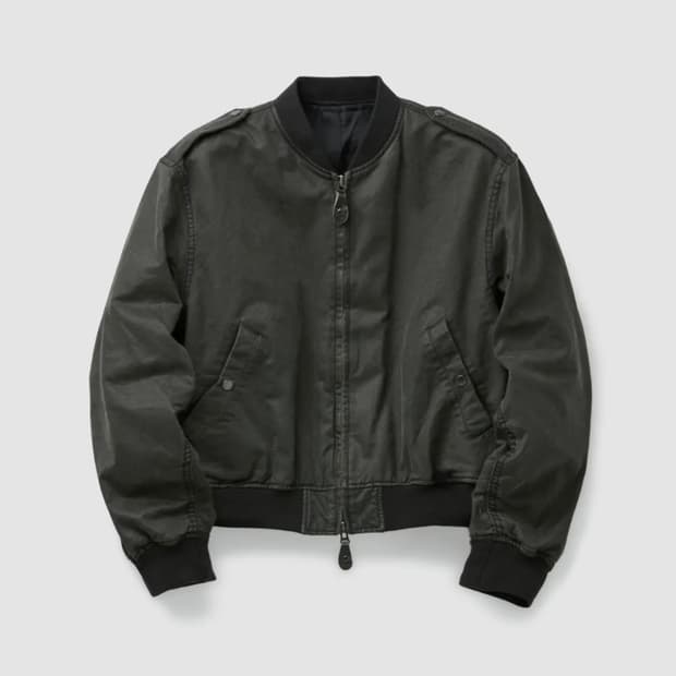 쿠어 스톤 워시드 L2B 봄버 (다크브라운) 새상품