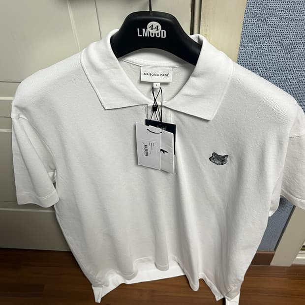 메종키츠네 폴로 티셔츠 새상품 L