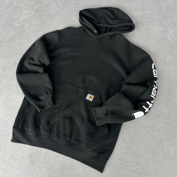 칼하트 블랙 후드티 