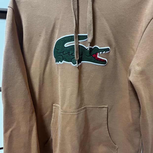 라코스테 후드티 M size