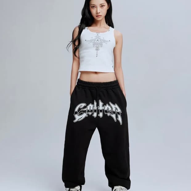 [급처] GOTTER SWEATPANTS BLACK