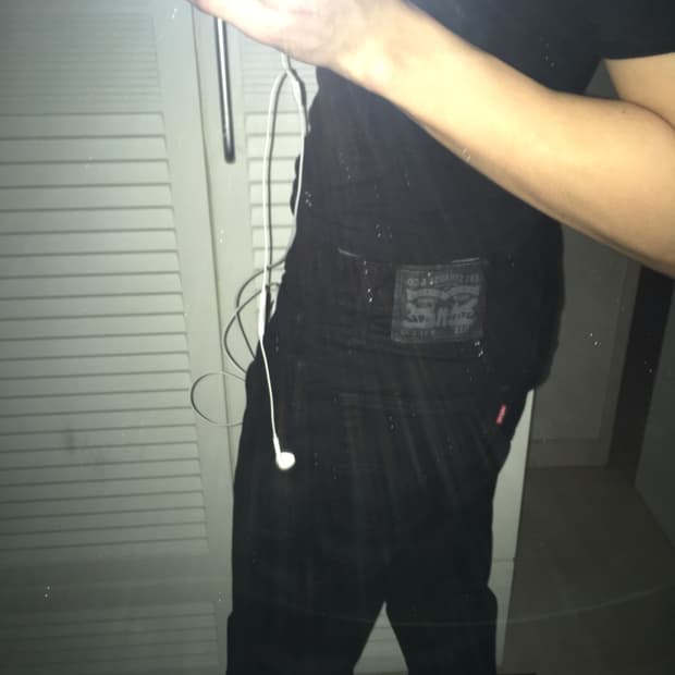 리바이스 511 블랙 빈티지데님