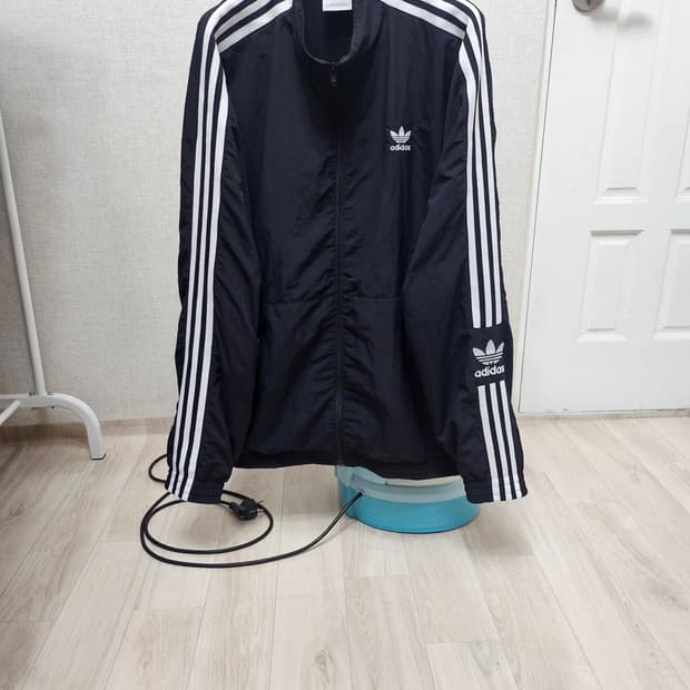 (115)3XL ☆초대장급☆아디다스 파이어버드 락업[검흰]트랙탑 바람막이