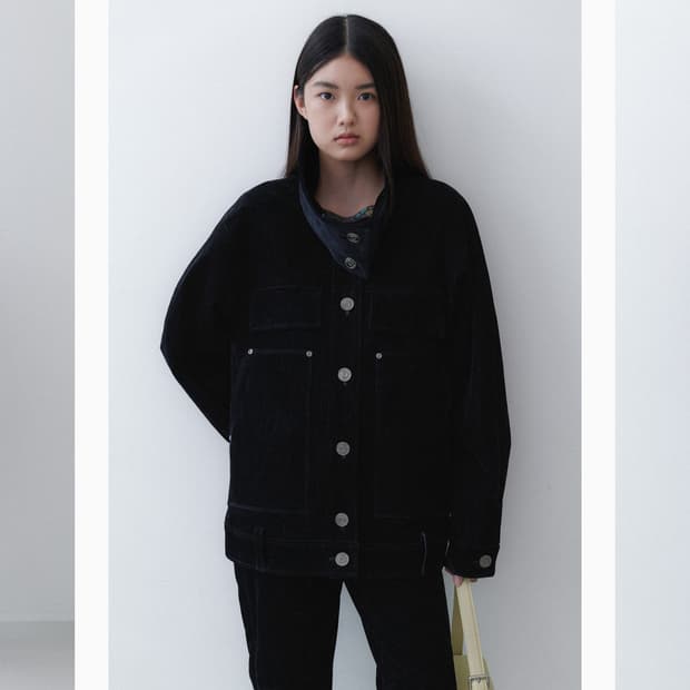 에핑글러 오버사이즈 벨벳데님