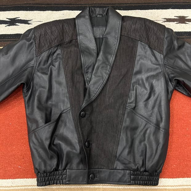 빈티지 소가죽 자켓