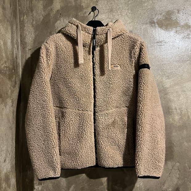 내셔널지오그래픽 플리스 후드집업