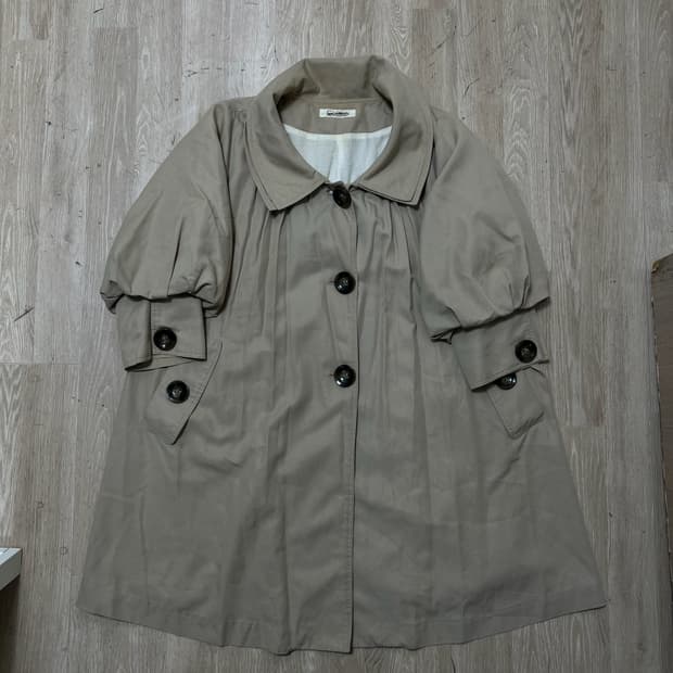 끌로에 여성 클래식 베이지 디테일 코트 55-66 