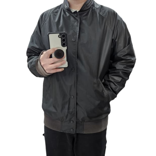 XL 105 노스페이스 빈티지 블루종 코팅자켓