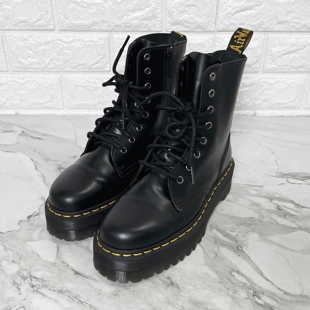 닥터마틴 제이든 플랫폼 부츠 블랙 250 UK6