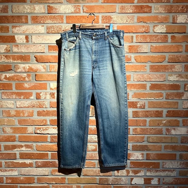 80s USA 빈티지 리바이스 505 데님 팬츠