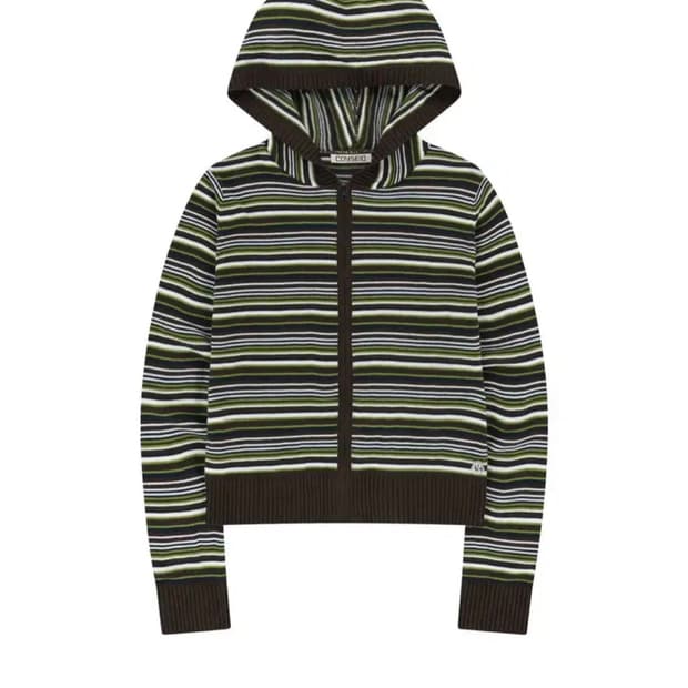 코이세이오 니트 집업 스프라이트 가디건