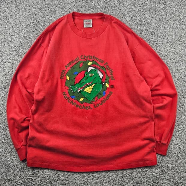 90's USA 오네이타 싱글 스티치 롱 슬리브 ( L ) / 11627