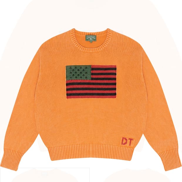 데님티어스 1619 Pan African Flag Knitted 스웨터