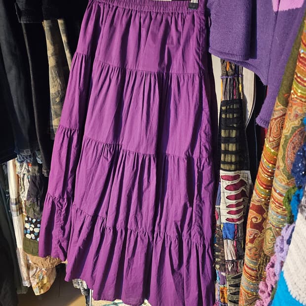 자색고구마 롱스커트