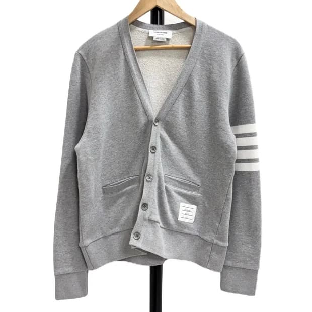 [2]톰브라운 사선완장 코튼 가디건