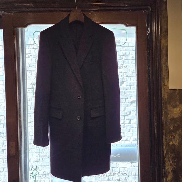 솔리드옴므 캐시미어혼방 코트