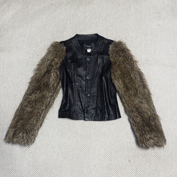 Miss Sixty 레더 퍼자켓