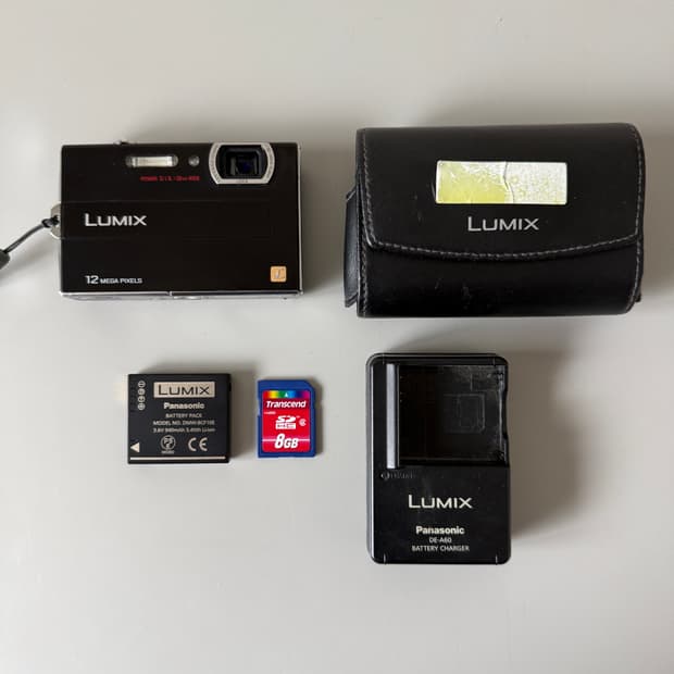 [풀구성] 파나소닉 루믹스 DMC FP8 라이카 렌즈 디카 카메라