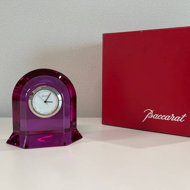 Baccarat 바카랏 베가 탁상시계 바 카라