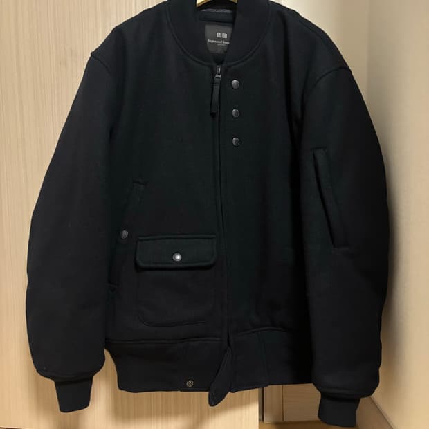 유니클로 x 엔지니어드가먼츠 블루종 네이비 M