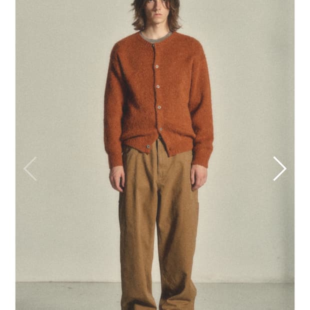 아트이프액츠 모헤어 가디건 xl